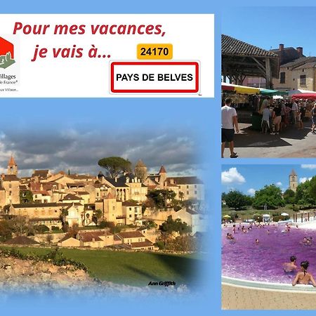 Au Lilas Rose Maison Entre Campagne Et Village Belvès Dış mekan fotoğraf